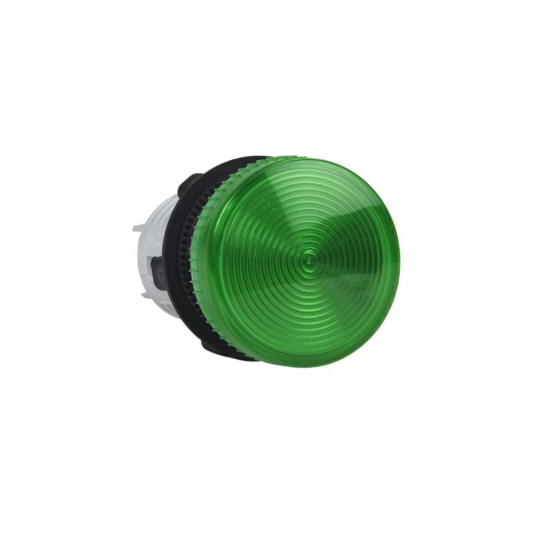 Harmony voyant rond diam. 22 vert BA9s 230V SCHNEIDER XB7EV73P