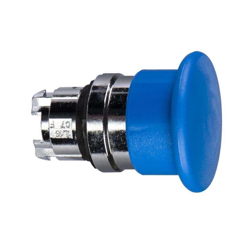 Harmony tête de coup de poing diam.  30 mm diam. 22 bleu SCHNEIDER ZB4BC64