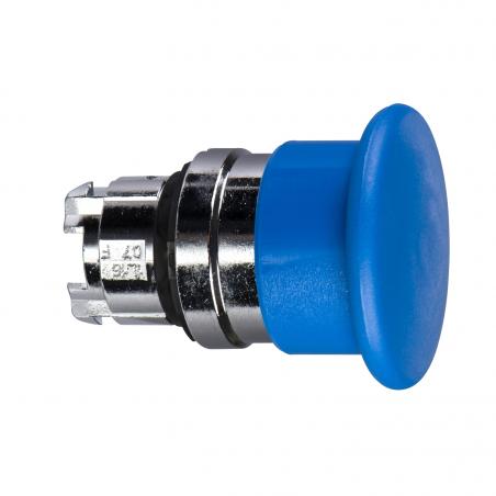 Harmony tête de coup de poing diam.  30 mm diam. 22 bleu SCHNEIDER ZB4BC64