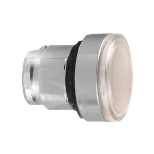 Harmony XB4 tête bouton pousser-pousser lumineux diam. 22 blanc SCHNEIDER ZB4BH013 2