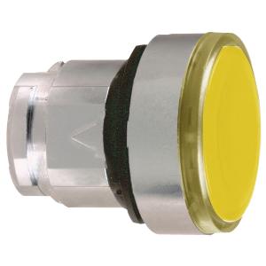 Harmony XB4 tête bouton pousser-pousser lumineux diam. 22 orange SCHNEIDER ZB4BH053 2
