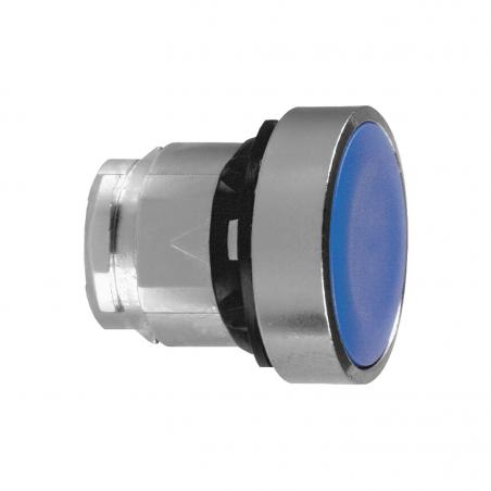 Harmony XB4 tête bouton pousser-pousser diam. 22 bleu SCHNEIDER ZB4BH06