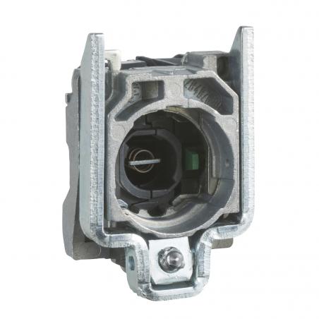 Harmony XB4 corps bouton poussoir lumineux BA9s 2F 250V max vis étrier SCHNEIDER ZB4BW063