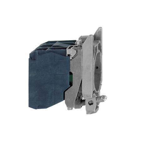 Harmony XB4 corps bouton poussoir lumineux BA9s 2F 250V max vis étrier SCHNEIDER ZB4BW063