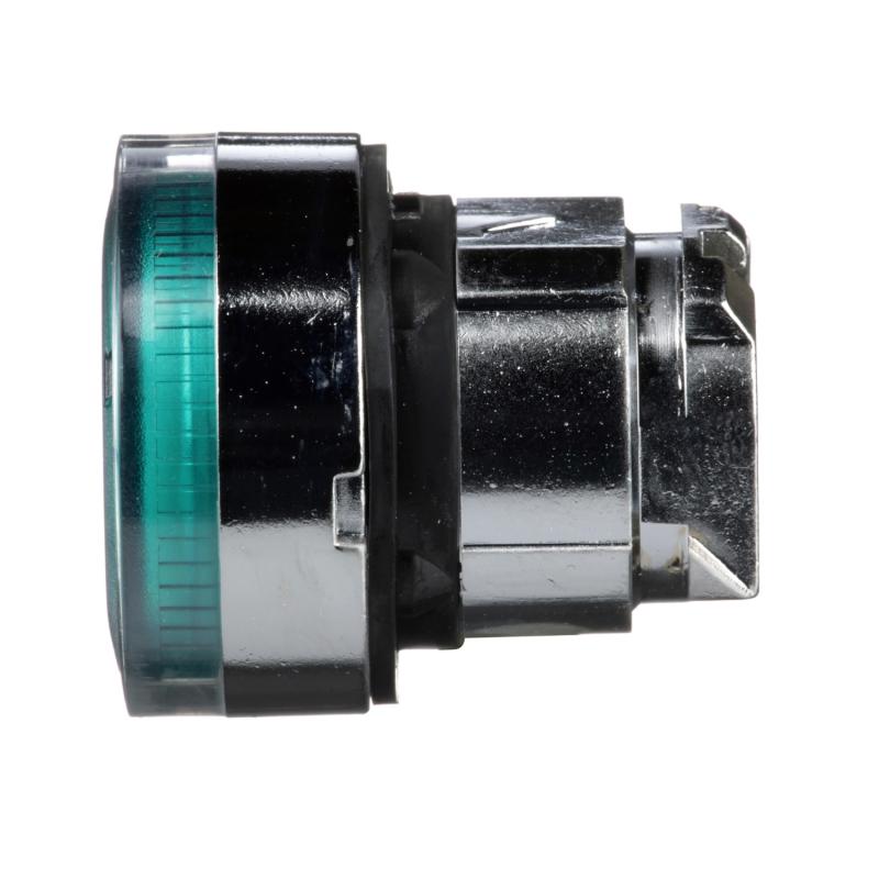 Harmony XB4 tête bouton poussoir lumineux BA9s diam. 22 vert SCHNEIDER ZB4BW33