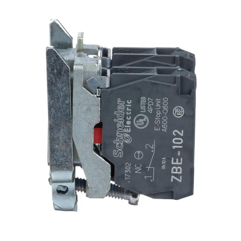 Harmony XB4 corps de bouton 2O raccordement connecteur SCHNEIDER ZB4BZ104