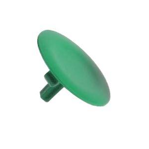 Harmony cabochon lisse -vert pour poussoir rond diam. 22 SCHNEIDER ZBA3 2