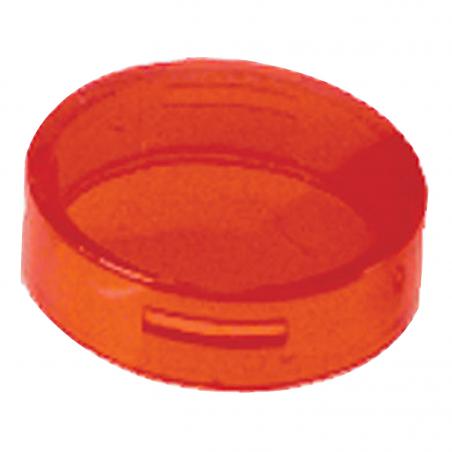 Harmony cabochon lisse pour voyant BA9s diam. 22 rouge SCHNEIDER ZBV014