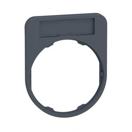 Harmony porte étiquette plate 30x40 pour étiquette 8x27 SCHNEIDER ZBZ32