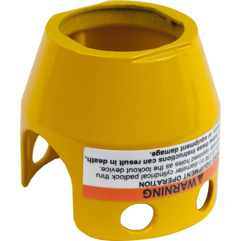 Harmony Garde protection coup de poing harmony plastique jaune hauteur 37 mm SCHNEIDER ZBZ4005