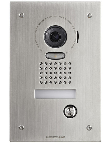 Platine video couleur avec zoom encastree inox antivandale AIPHONE JPDVF 130321