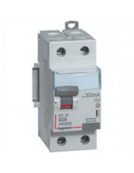 INTERRUPTEUR DIFFERENTIEL DX3-ID  2P 40A AC 30MA LEGRAND 411505