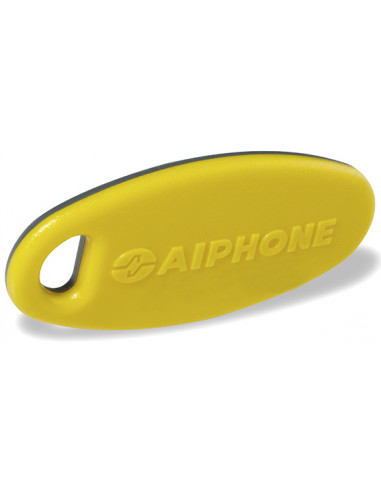 Badge supplementaire gris/jaune pour UGVBT AIPHONE KEYGJ 120173