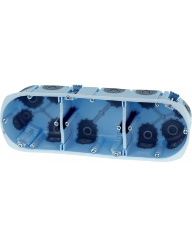 Boite triple AIR'metic 67 p50 ent71(etiq.uni.) EUR'OHM 5206700