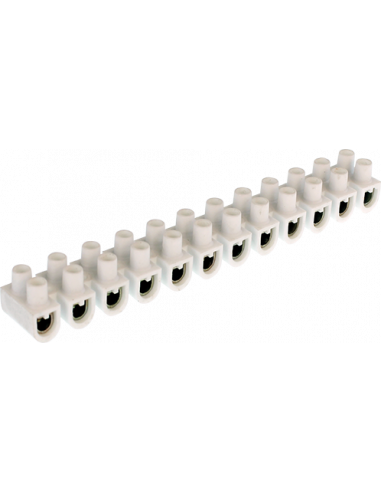 barette acier blanche 16mm² EUR'OHM 70009B