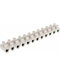 barette acier blanche 25mm² EUR'OHM 70010B