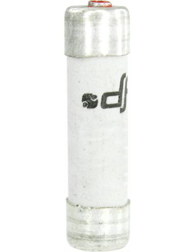 Lot de 10 Fusible 2A à voyant gF8,5x31,5 EUR'OHM 27602