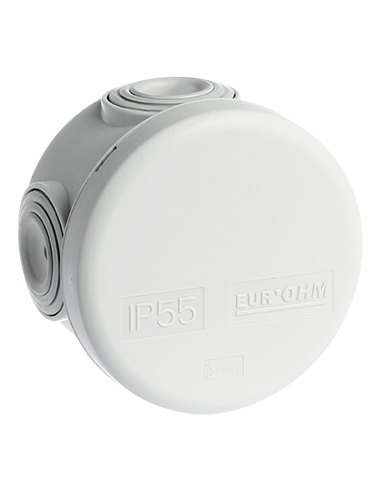 Boite IP55 ronde d.60x40 - 960° EUR'OHM 50001
