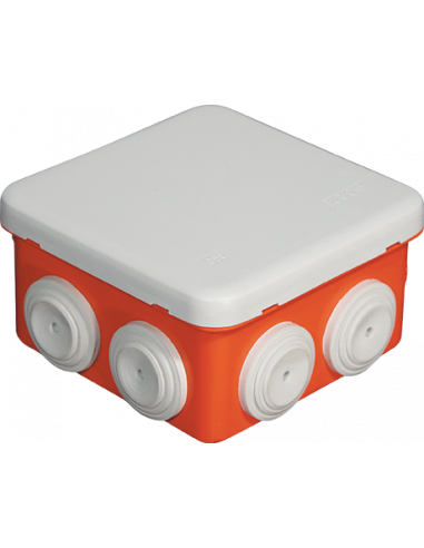 Boite rouge IP55 80x80x45 - 960° EUR'OHM 50103