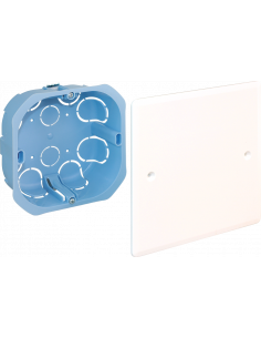 Boite dérivation cloisons sèches 100x100x40 EUR'OHM 51002