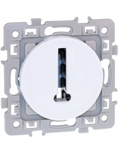 SQUARE conjoncteur TEL blanc EUR'OHM 60270