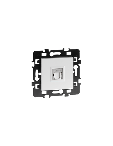 RJ 45 C.6 FTP Gr. 1(tél + LAN) + enj. ESPRIT EUR'OHM 61871