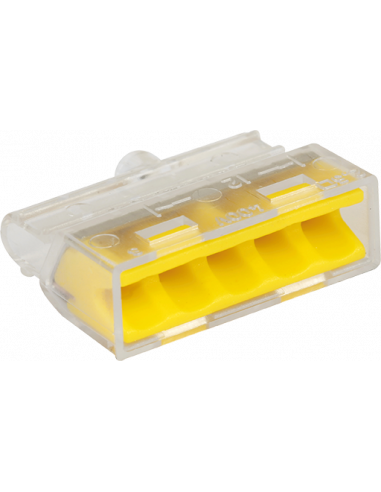 Lot de 2500 Connecteur transparent X 5P /5000 EUR'OHM 70065