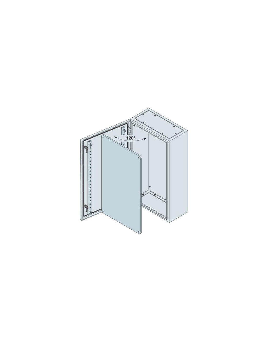 Coffret porte pleine SR2 SRN4315K SRN4315K ABB 675321