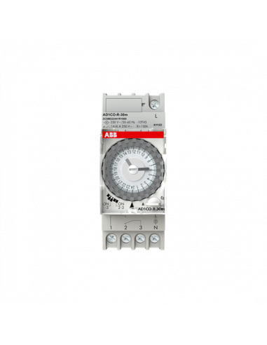 HORLOGE JOUR AD1CO-R-30m 2CSM222441R1000 ABB T222441