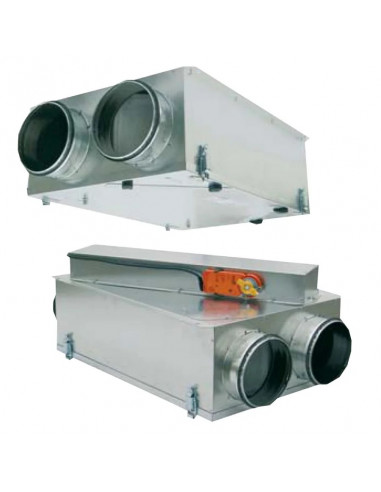 ECHANGEUR STATIQUE DOUBLE FLUX HAUT RENDEMENT UNELVENT CADS HR 03 600040