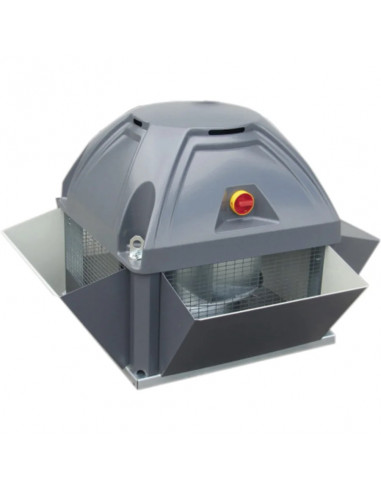 Tourelle vert f400/120 mot. ie3 + inter prox dépressostat et pyrodis TNVT/6-760 IDP/IE3 S&P (UNELVENT) 200254