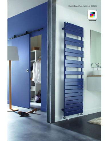 Radiateur sèche-serviettes Fassane Spa Symétrique eau chaude 411 W H815 L500 mm racc. S064 Couleur ACOVA FAS-082-050C