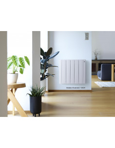 Radiateur Volga Plus électrique régulation access 1000 W H 575 L 628 mm Blanc RAL 9010 ACOVA TAMH-100-063 CF 2