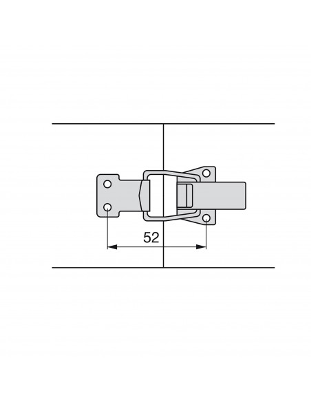 Fermetures tenseur pour meubles EMUCA 1015505