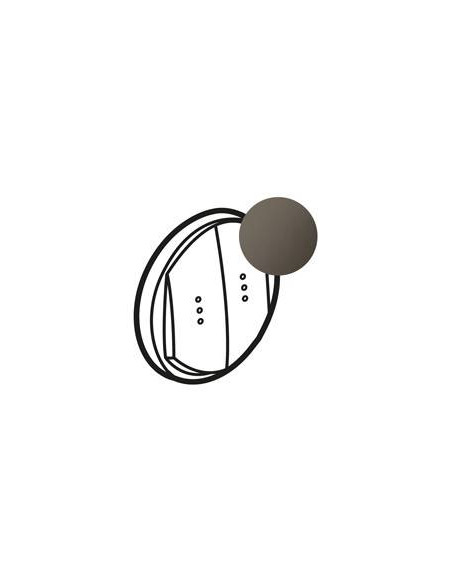 ENJOLIVEUR DOUBLE COMMANDE VOYANT GRAPHITE LEGRAND 067904