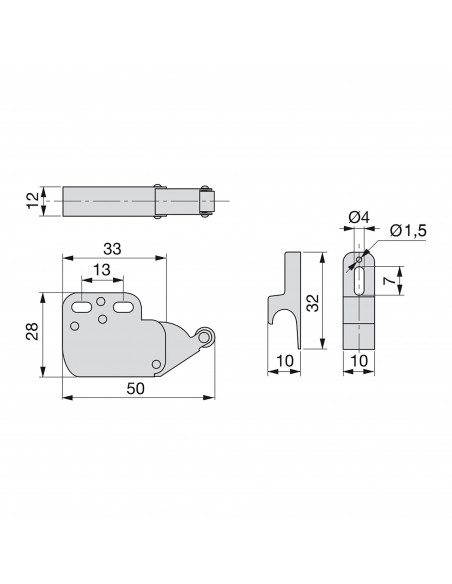 Fast Latch EMUCA 1275415