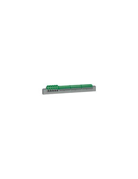 BORNIER DE TERRE A CONNEXIONS AUTO 5+27 POUR COFFRET 13 MODULES LEGRAND 405055