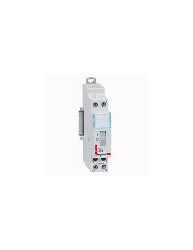 Télérupteur CX³ standard avec bornes à vis 2 Pôles 16A 250V~ contact 2F tension commande 230V~ 1 module LEGRAND 092749