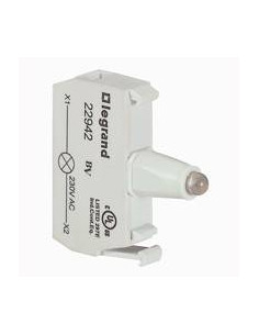 Bloc pour tête lumineuse Osmoz raccordement à vis 230V vert LEGRAND 022942 2