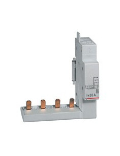 Module de raccordement par peigne pour DX³, DX³-ID et DX³-IS à borne automatique 4 Pôles jusqu'à 63A 1 module LEGRAND 406301 2