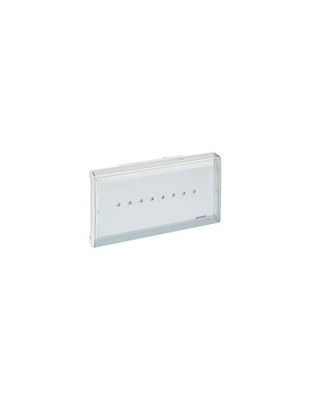 BAES d'évacuation saillie à LEDs 45lm 1h plastique IP43 IK07 SATI Connecté visibilité augmentée pour ERP et ERT LEGRAND 062525