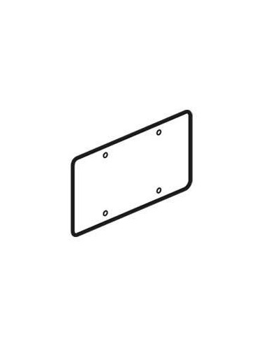 Couvercle universel Batibox pour boîte Batibox 2 postes 155x85mm LEGRAND 080182