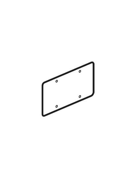 Couvercle universel Batibox pour boîte Batibox 2 postes 155x85mm LEGRAND 080182