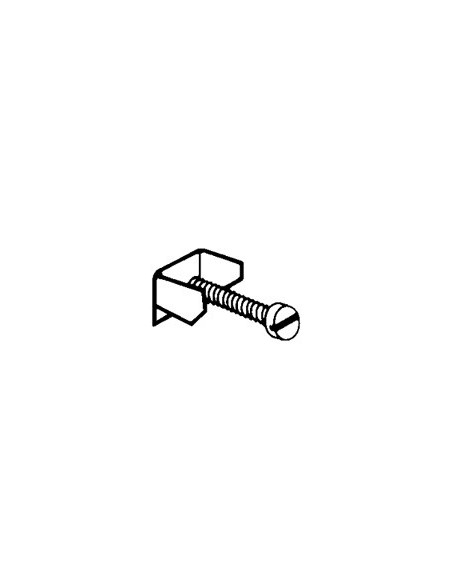 Griffe avec vis et écran pour boîte Batibox béton LEGRAND 031796