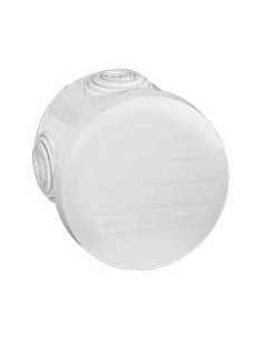 Boîte de dérivation ronde Plexo Ø70mm hauteur 45mm blanche RAL9010 LEGRAND 092003