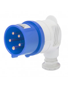 FICHE MOB.PROT.90°3P+T 16A 230V 9H GEWISS GW60086