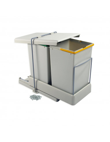 Poubelles 2 conteneurs (14 litres) EMUCA 8077221