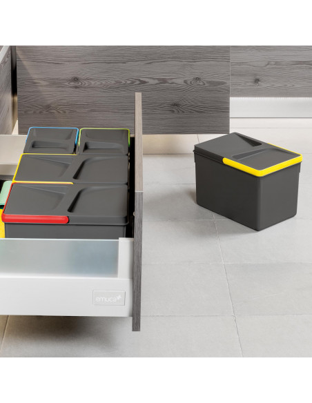 Poubelles Recycle - Hauteur 216 EMUCA 8197623