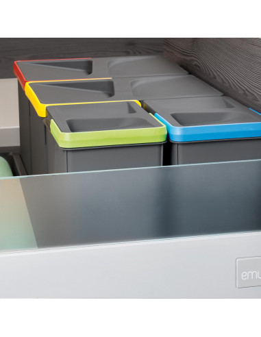 Poubelles Recycle - Hauteur 216 EMUCA 8197623