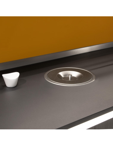 Poubelle encastrable Recycle pour plan de travail de cuisine EMUCA 8199665